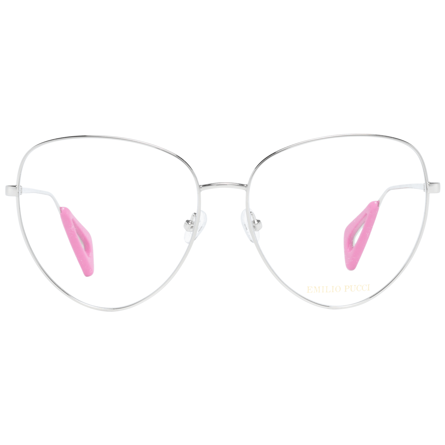 Round rose gold women frames with gradient brown lenses