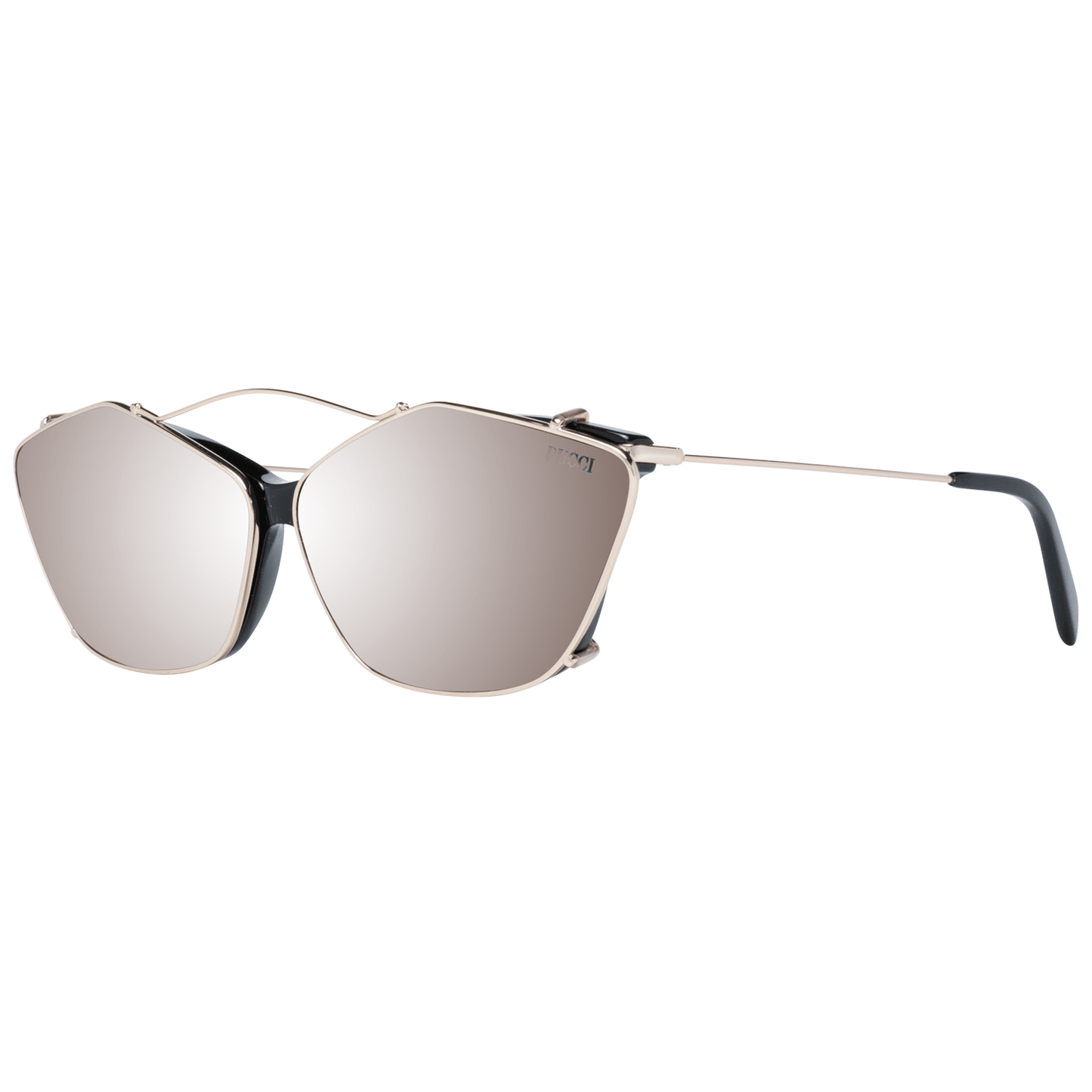Emilio Pucci Gray Women Optical Frames with Plastic Lenses in Silver