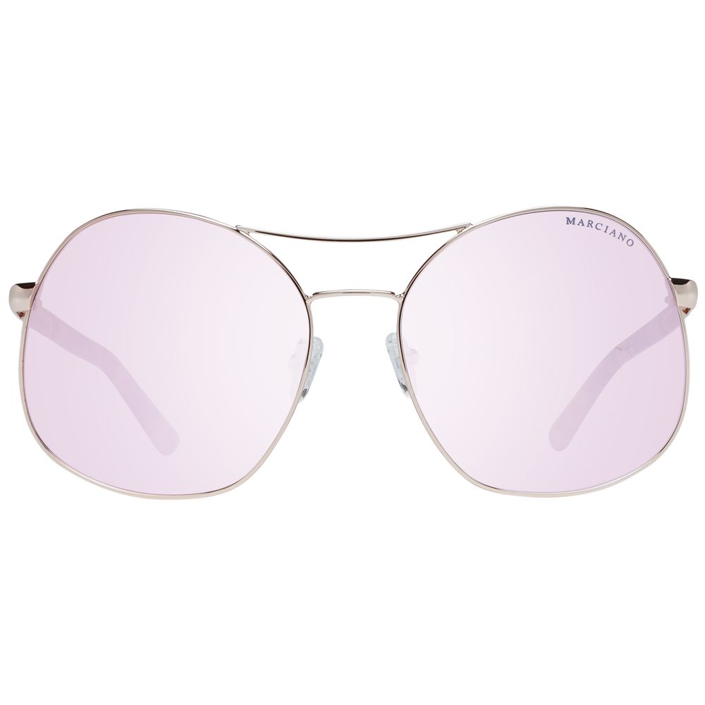 Fashionable Marciano by Guess Rose Gold Women Sunglasses with 100% UVA & UVB protection