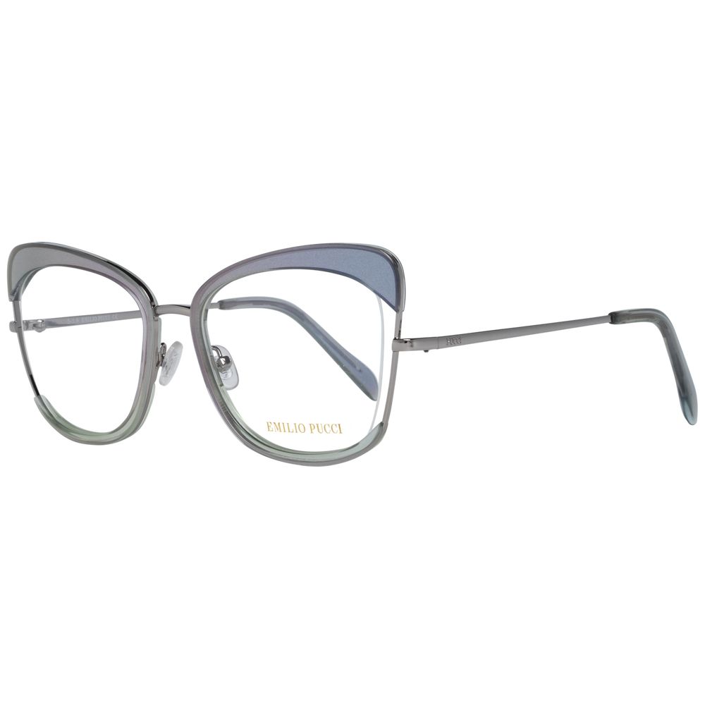 Emilio Pucci Gray Women Optical Frames, metal & plastic, full-rim
