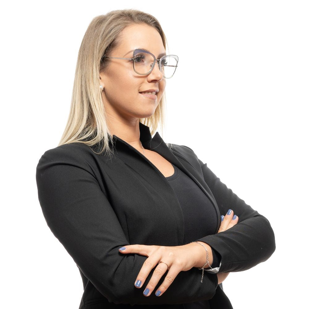 Shipment includes branded case, stylish and durable women's eyeglasses, fashionable grey design