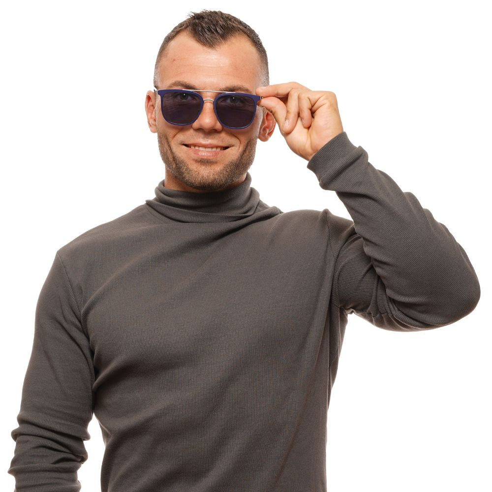 Men's Gunmetal Sunglasses with 54-19-145 Size and Branded Case Included