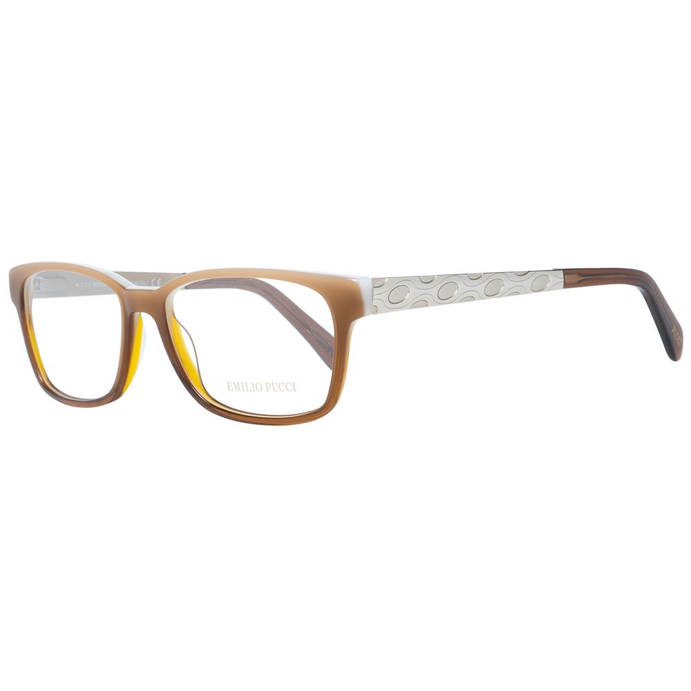Emilio Pucci Brown Women Optical Frames with branded case