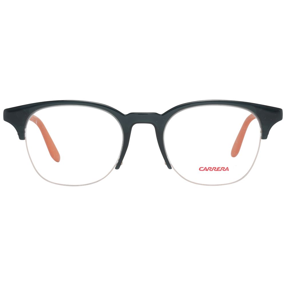 Black Unisex Optical Frames, 48-19-145 size, Spring Hinge, Branded Case