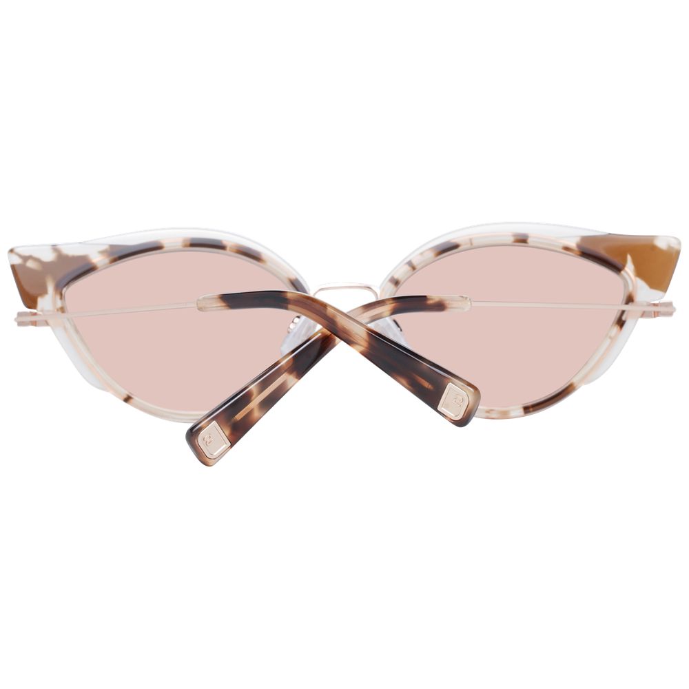 Dsquared² brown women sunglasses with 54mm lenses and 18mm bridge width