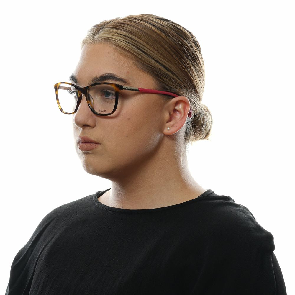 Police Brown Women Optical Frames with Branded Case for Shipment