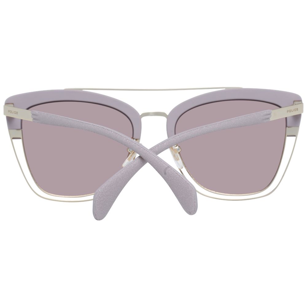 Rose Gold Sunglasses with 54mm Lenses Width and 19mm Bridge Width