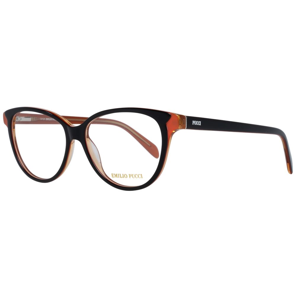 Emilio Pucci Black Women Optical Frames, Gender: Women, Main color: Black, Material: Plastic, Rim style: Full-Rim
