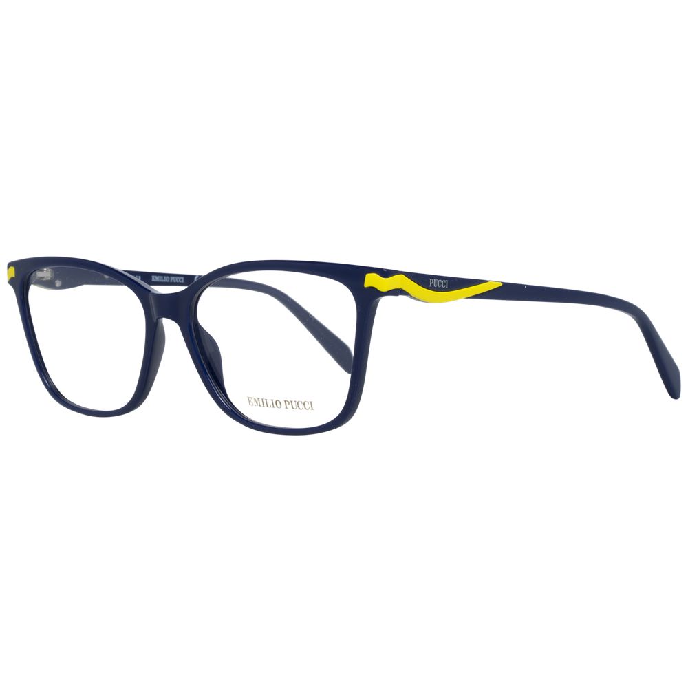 Emilio Pucci Blue Women Optical Frames with Plastic Frame Material and Full-Rim Style