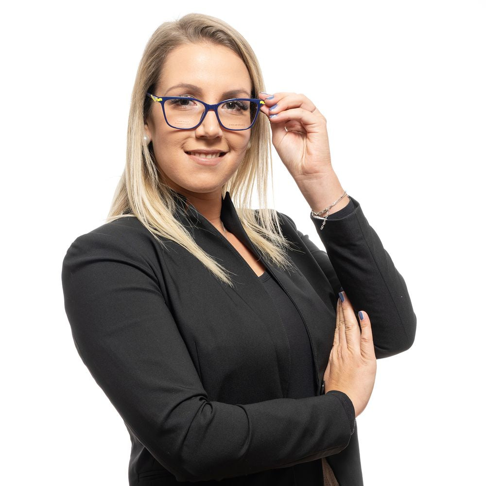 Blue Optical Frames for Women with 55mm Lenses Width and 40mm Lenses Height