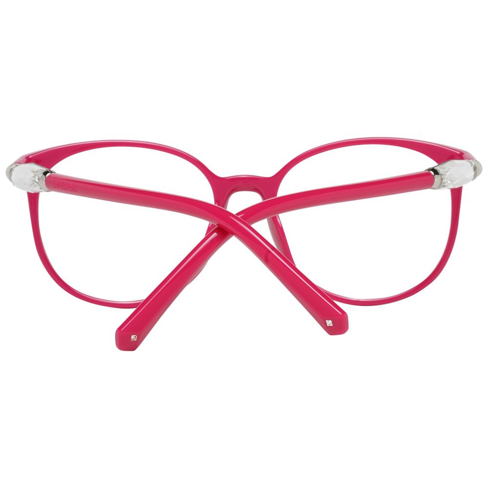 Side view of the Swarovski Purple Women Optical Frames, 135mm frame width, 140mm temples length, with branded case included