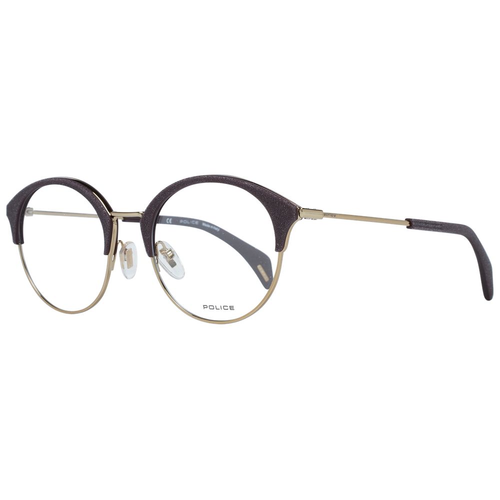 Stylish and sleek purple women's optical frames from Police eyewear collection