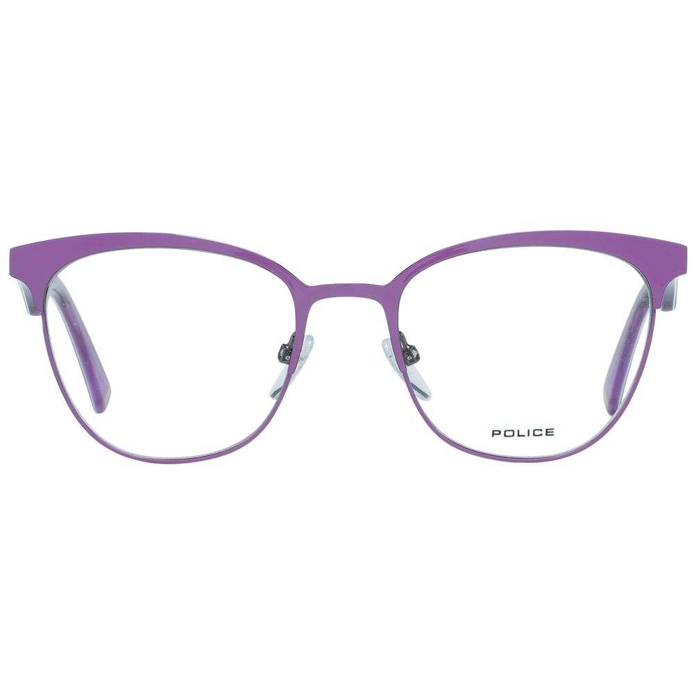 Stylish purple women's glasses with a branded case, 51-19-140 size, and 51mm lenses width