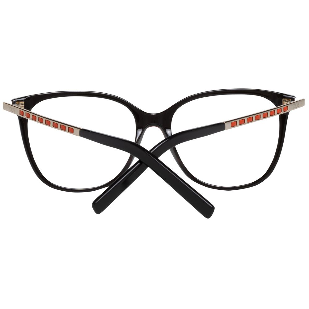 Stylish Tod's Brown Women Optical Frames with 54-16-140 lens size and full-rim plastic frame