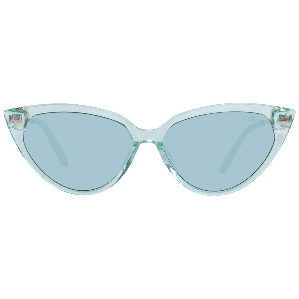 Turquoise Metal & Plastic Frame Sunglasses for Women