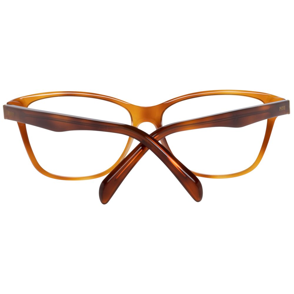 Brown plastic frames with 54mm lenses width and 40mm lenses height