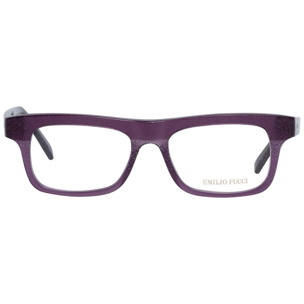 Purple women's glasses with 49mm lenses, 16mm bridge, and 140mm temples