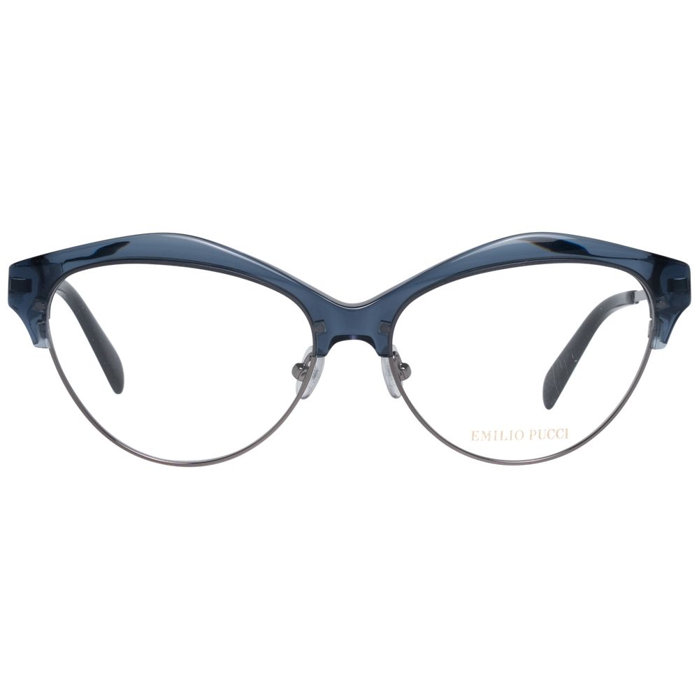 Metal & Plastic cat-eye style frames in grey