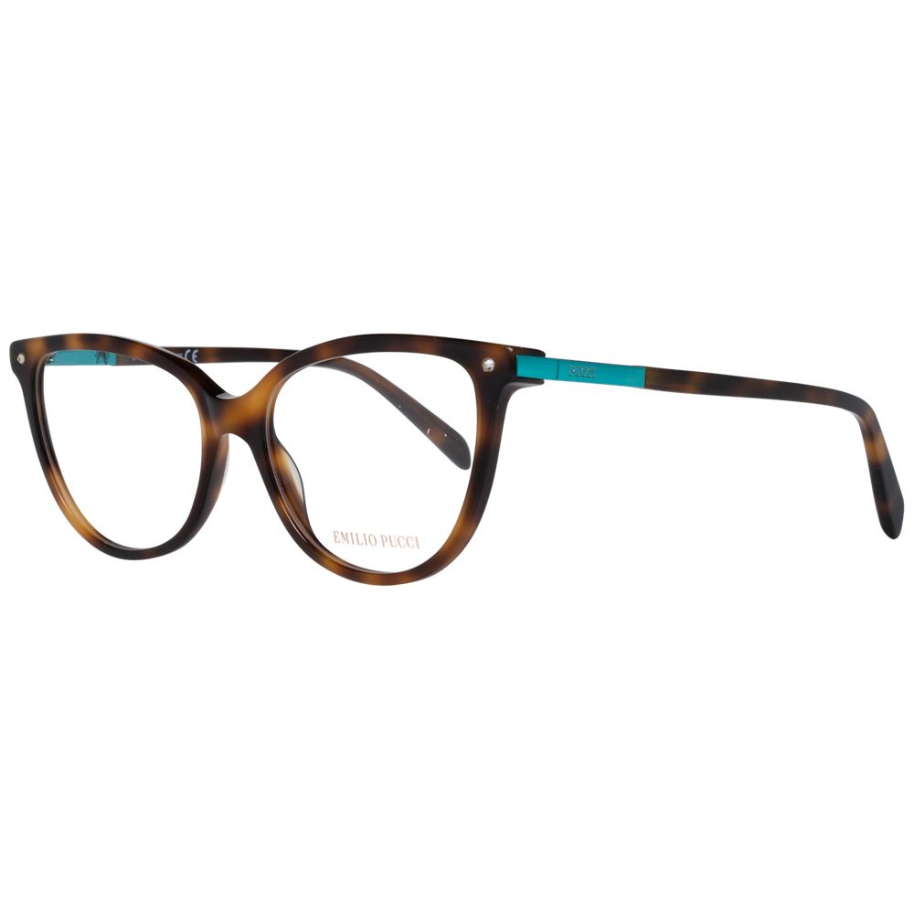 Emilio Pucci Brown Women Optical Frames, Full-Rim, Plastic Material