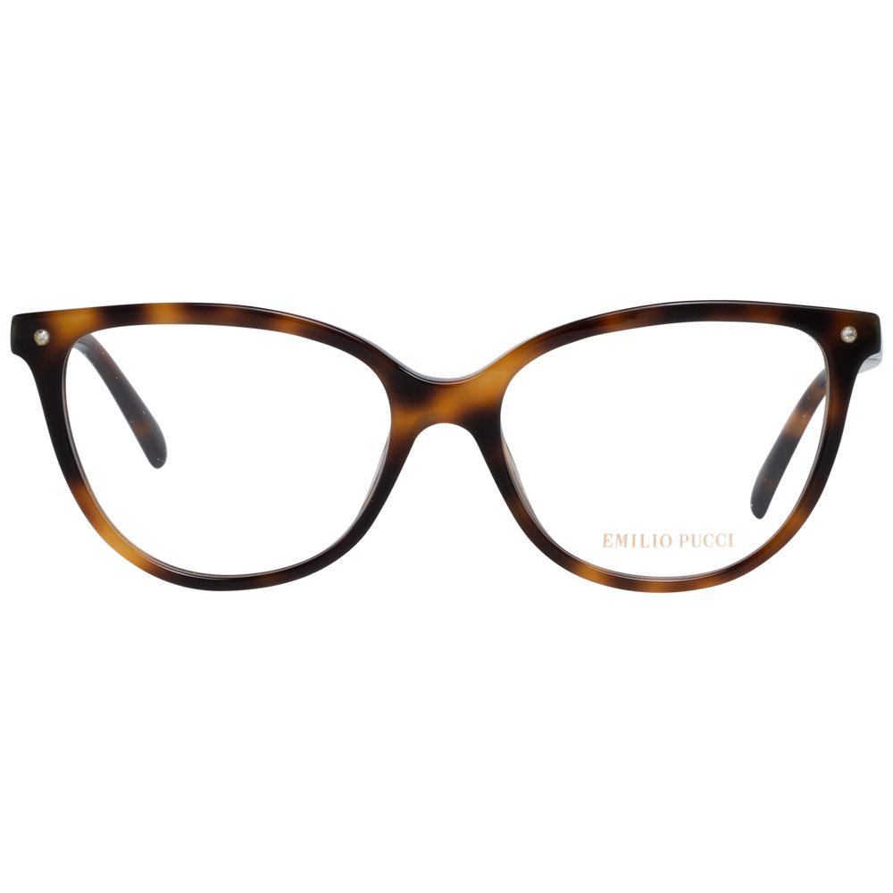 Women's Brown Optical Frames with 54-16-140 Size, Full-Rim
