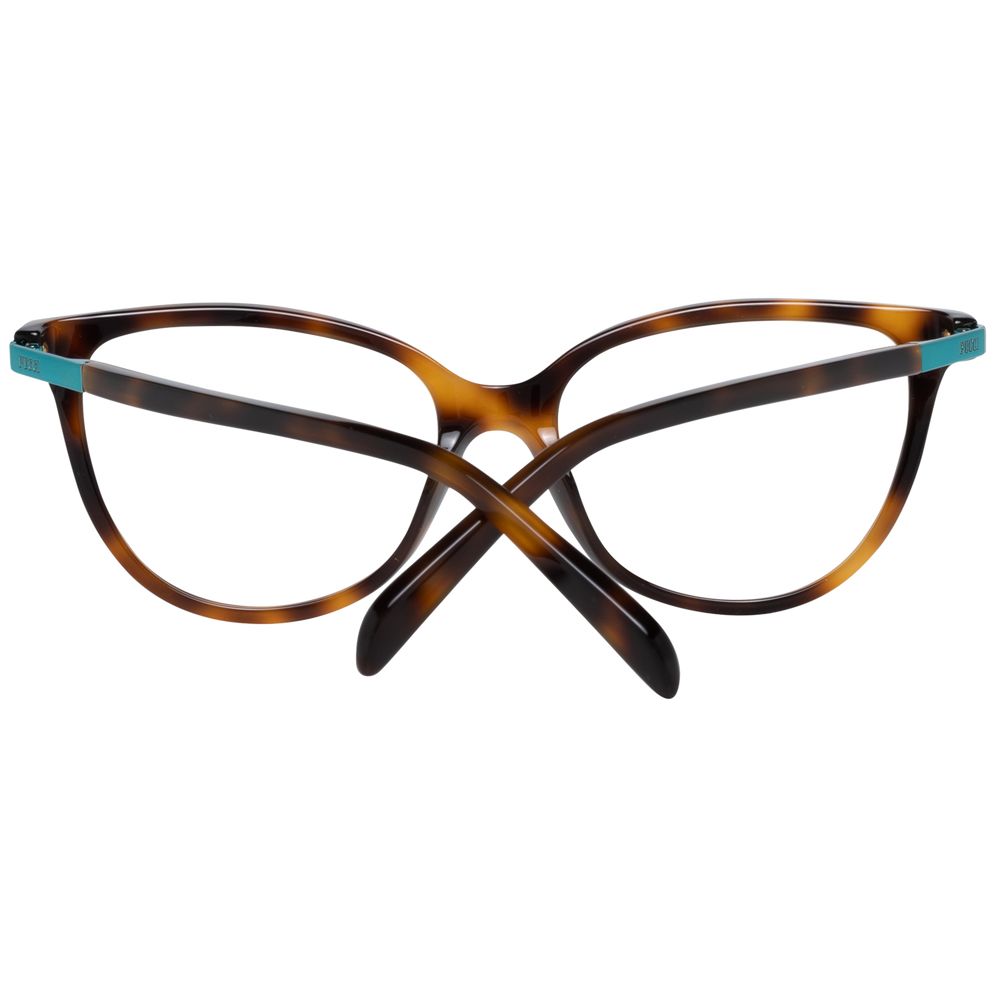 Emilio Pucci Brown Women's Optical Frames with 54mm Lenses Width