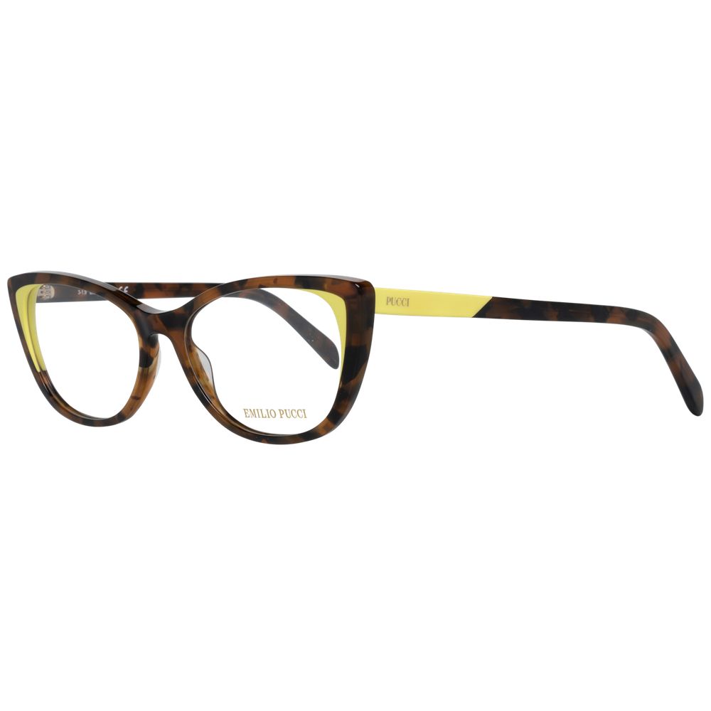 Emilio Pucci Brown Women Optical Frames with 55mm lenses width