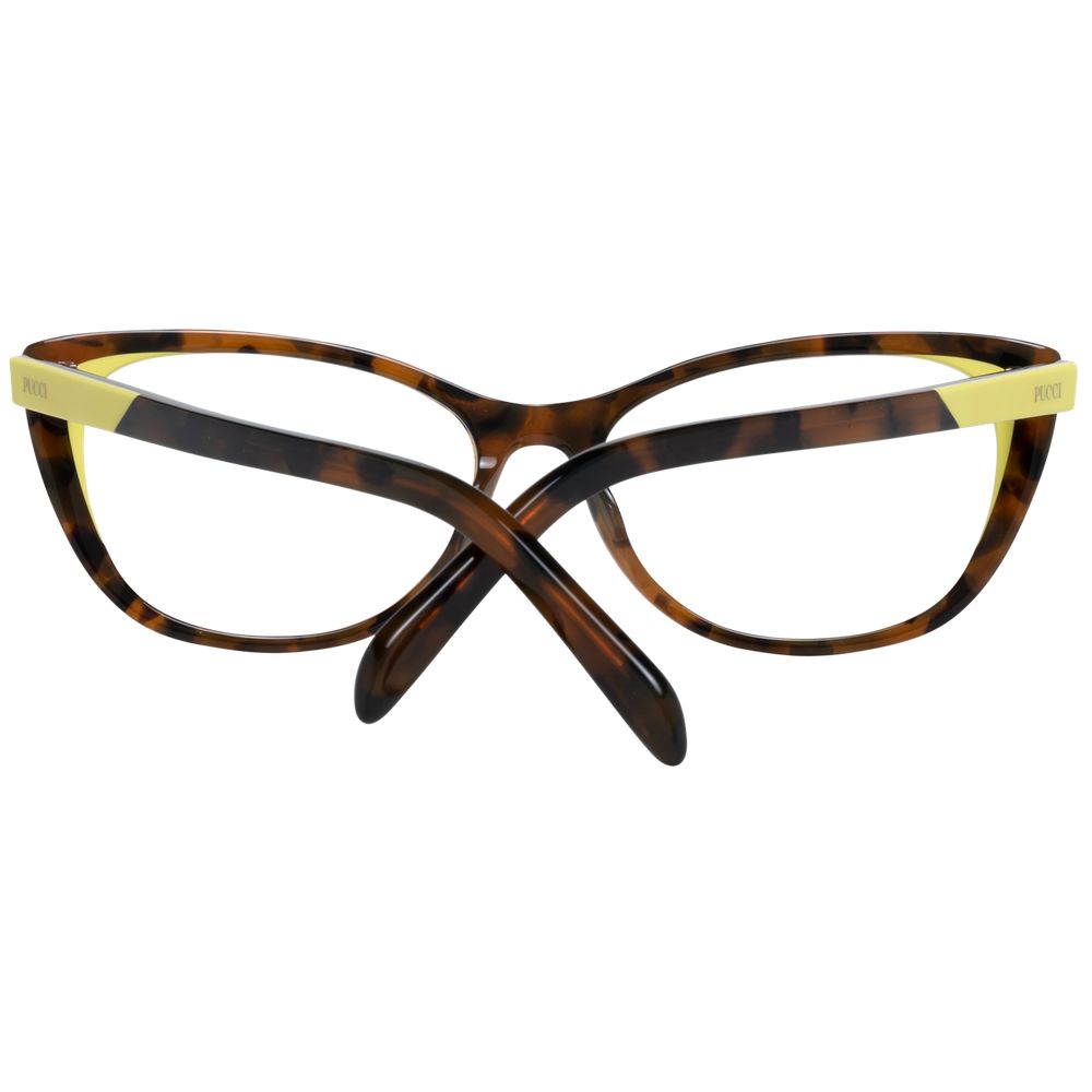 Emilio Pucci Brown Women Optical Frames with 140mm temples length