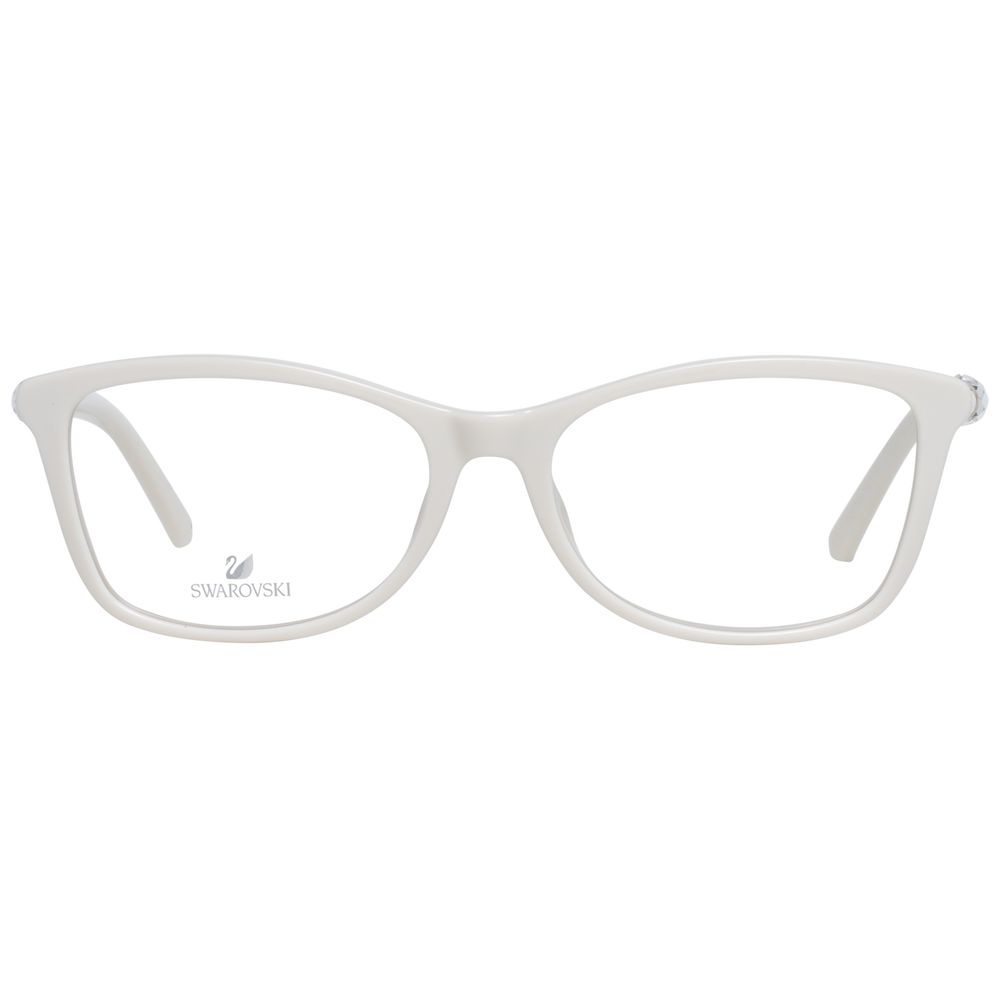 White Plastic Women Optical Frames with Full-Rim and 53-16-140 Größe