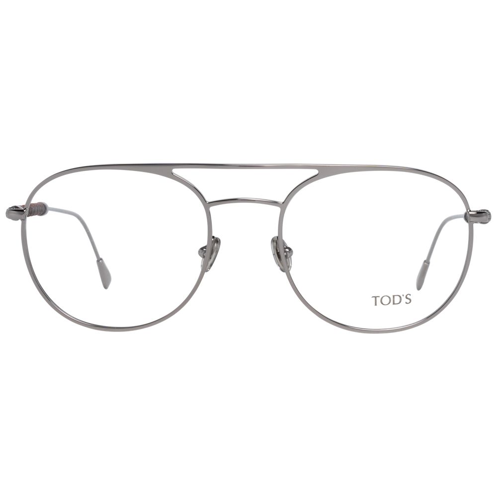 55-20-145 size men's silver optical frames with 55mm width lenses