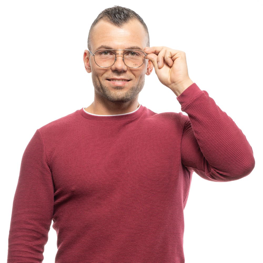 Tod's Silver Men Optical Frames with sleek and modern design