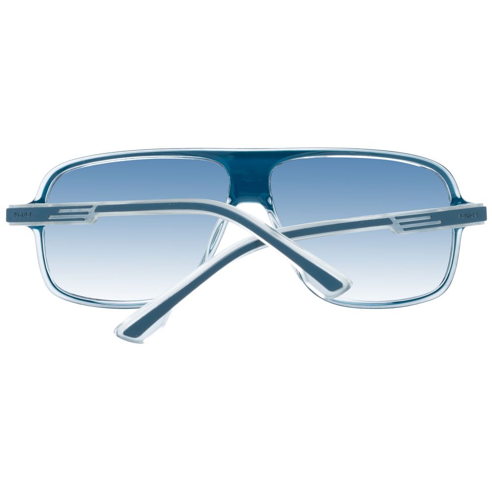 Stylish Police green men sunglasses with sleek design and UV protection