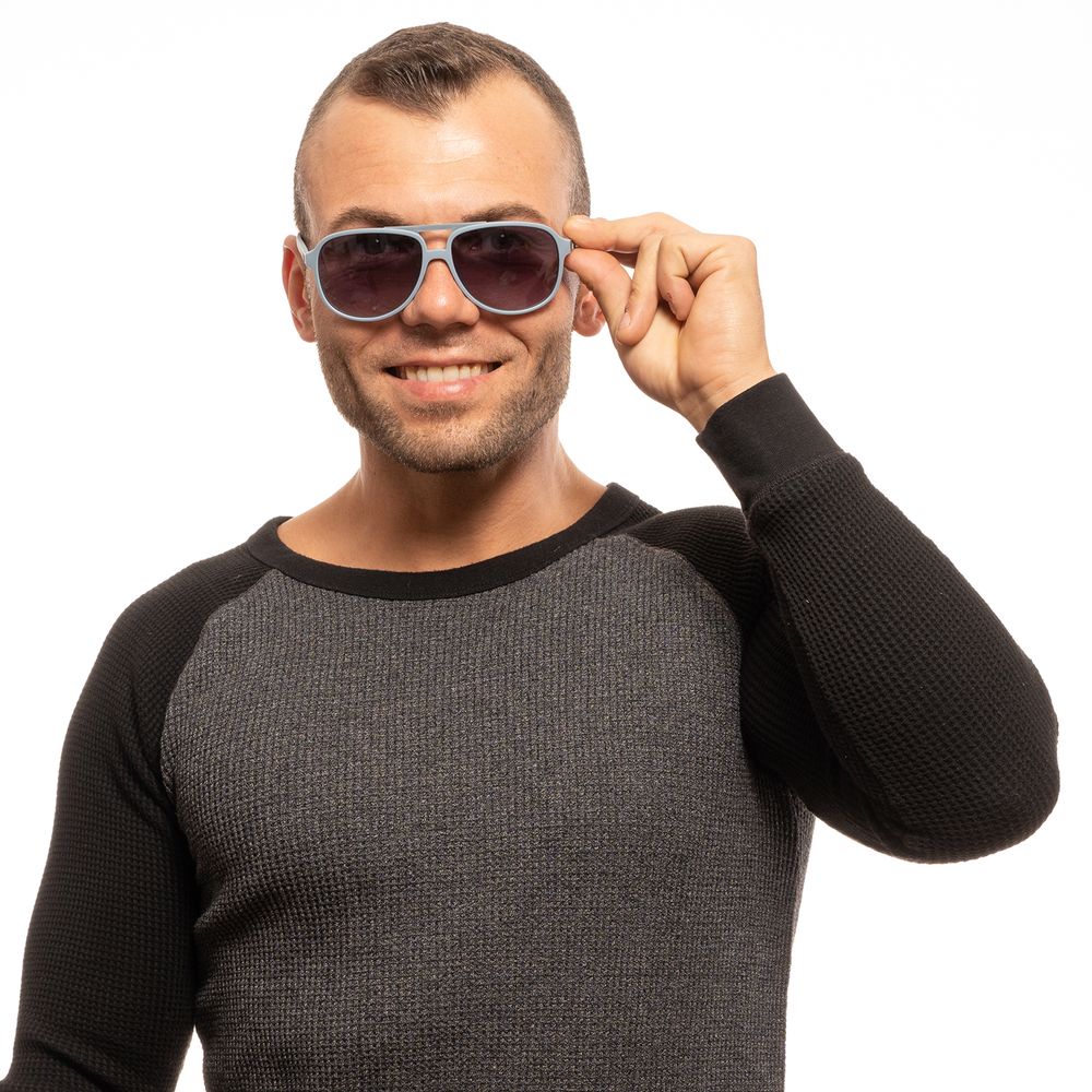 Police Gray Men Sunglasses with 60-14-145 size and branded case included