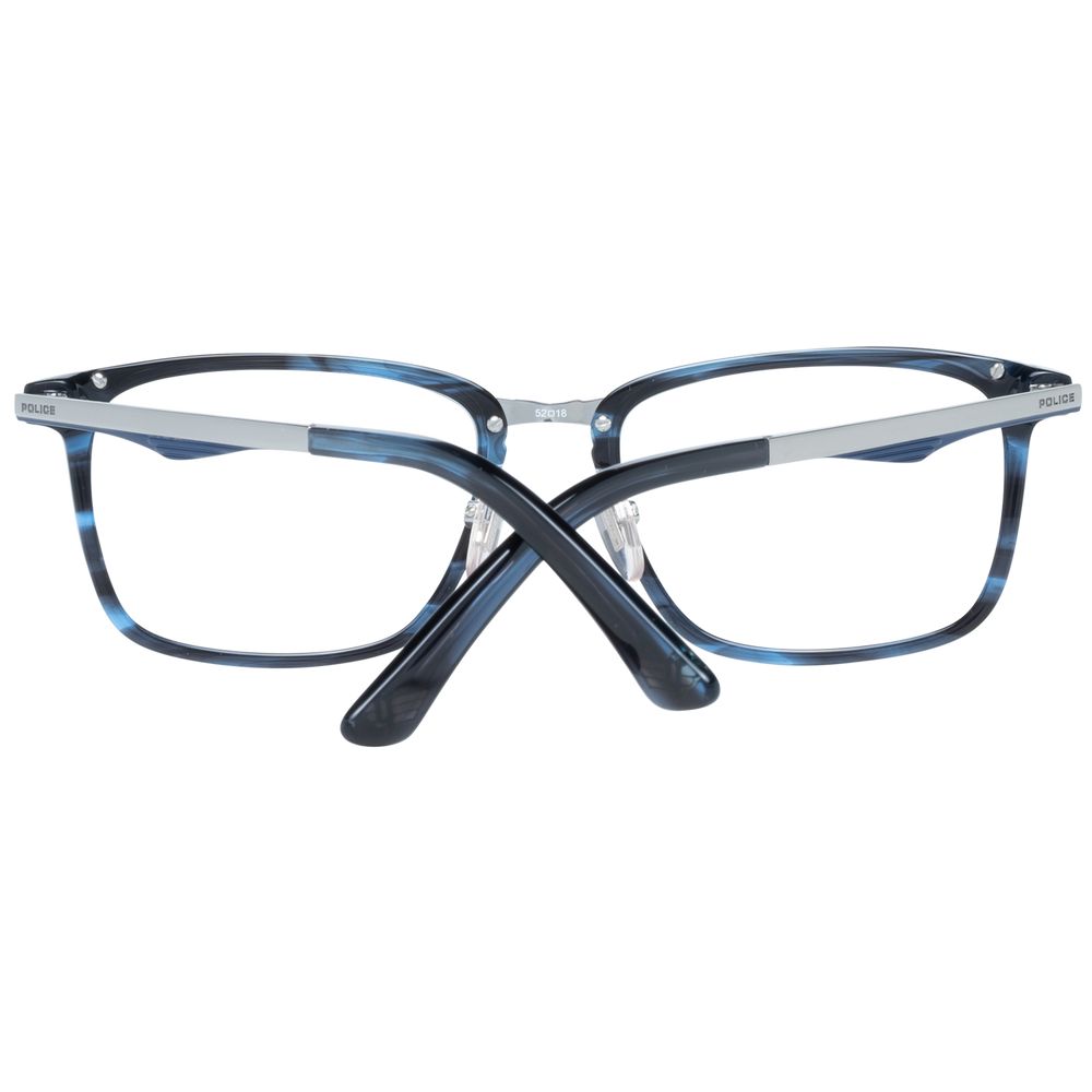 Branded case included with blue men's optical frames