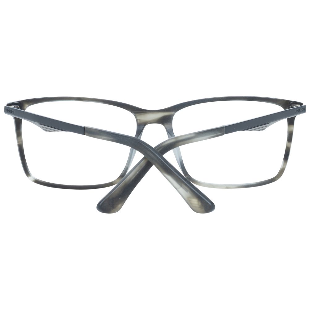 Plastic full-rim gray frames with 54-15-140 size