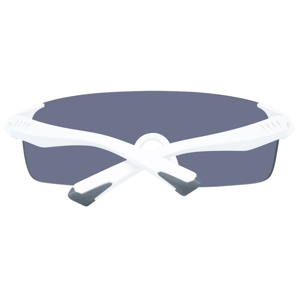 White Mono Lens Sunglasses for Men with Rimless Style