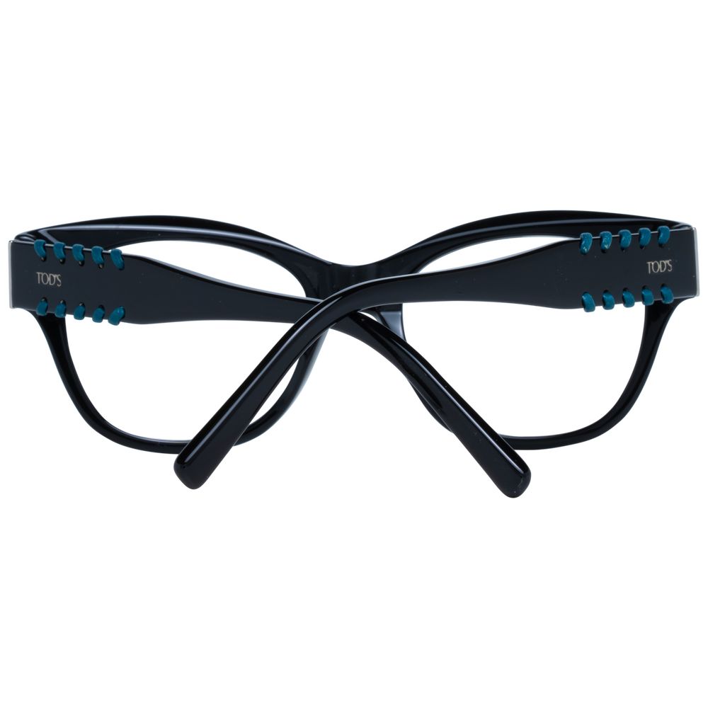 Tod's Black Women Optical Frames with demo plastic lenses