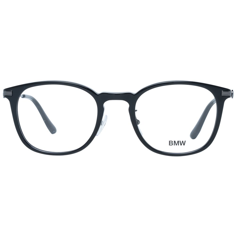 Black plastic frame unisex optical frames with 52-22-145 size