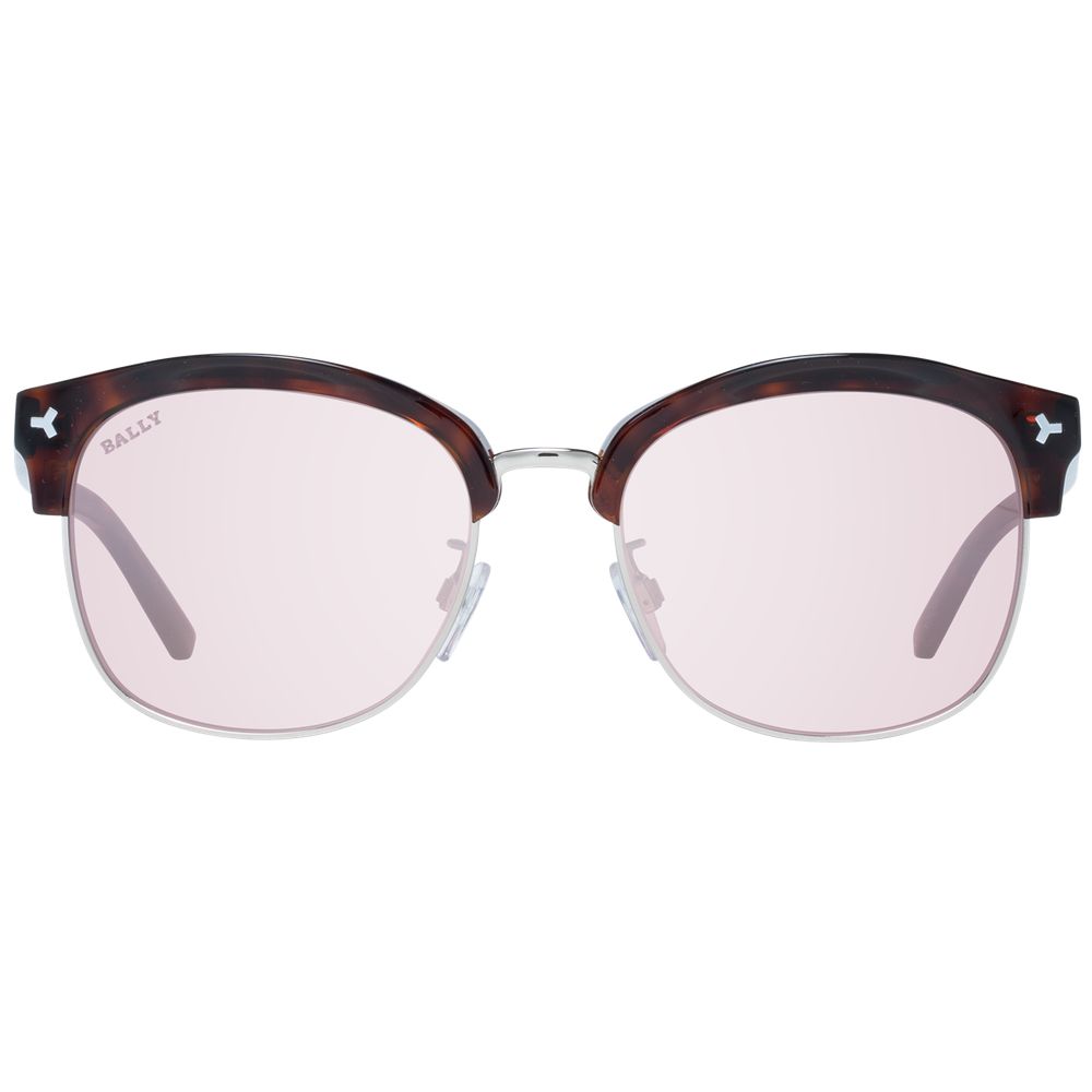 Brown Oval Sunglasses for Men and Women with 100% UV Protection