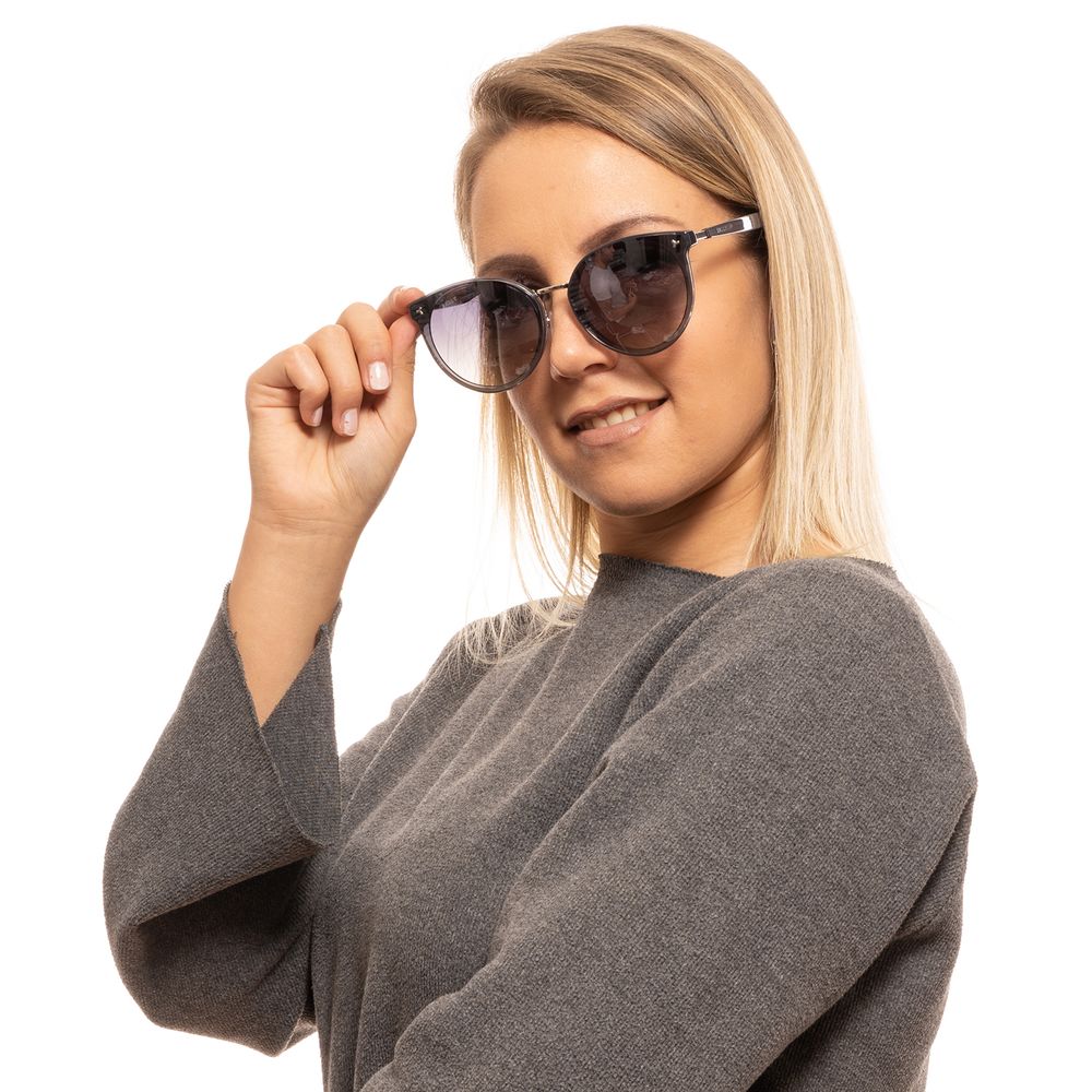 Full-Rim Grey Sunglasses with 65-17-145 Size Measurements