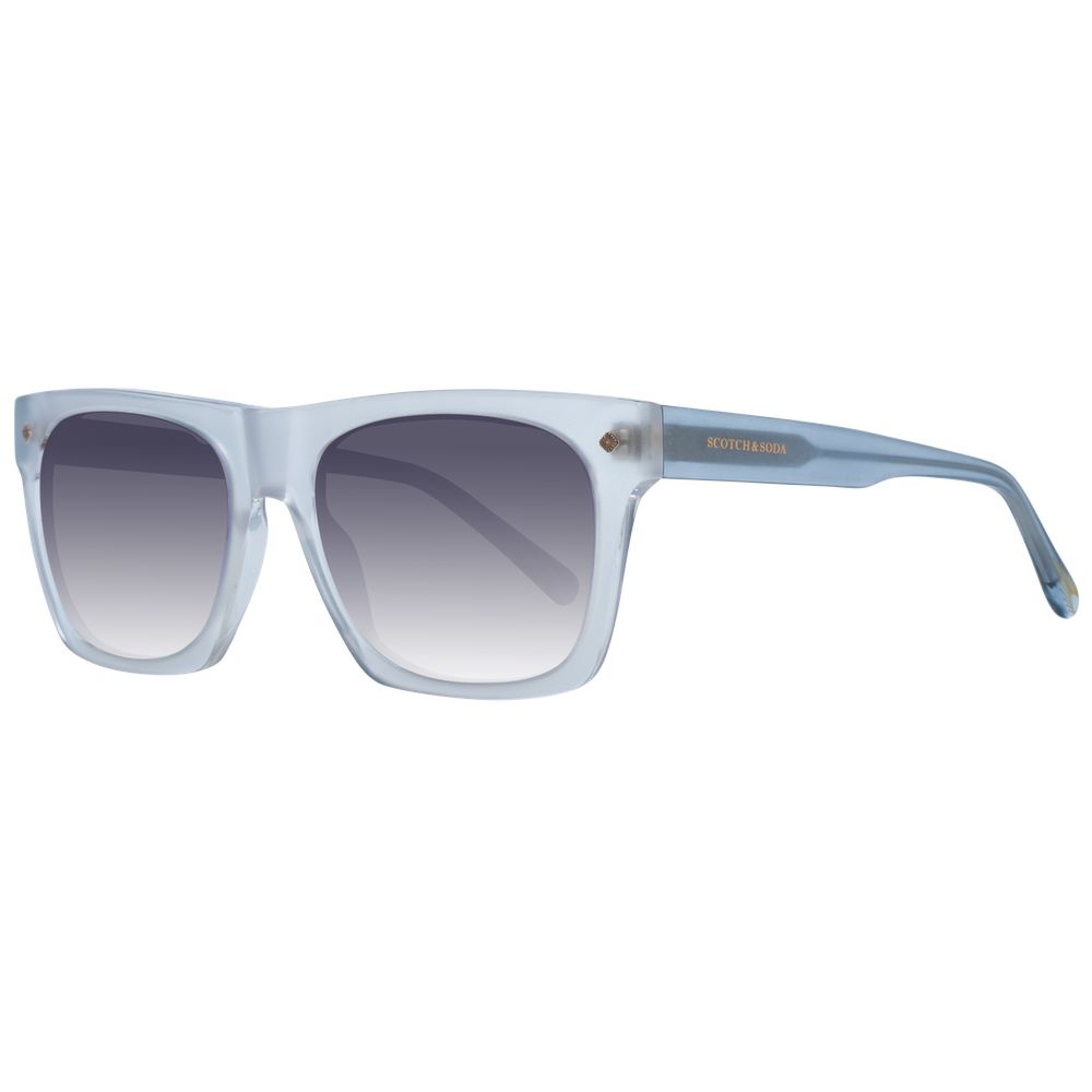 Scotch & Soda Gray Women Sunglasses with Purple Gradient Lenses and Acetate Frame