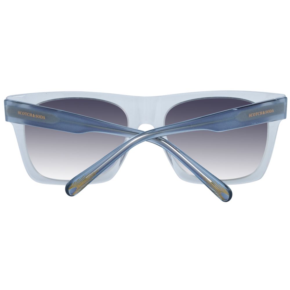 Fashionable full-rim gray sunglasses with 100% UVA & UVB protection