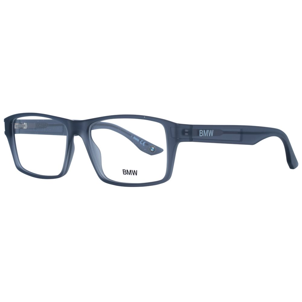 BMW Gray Men Optical Frames in plastic material with grey frame color