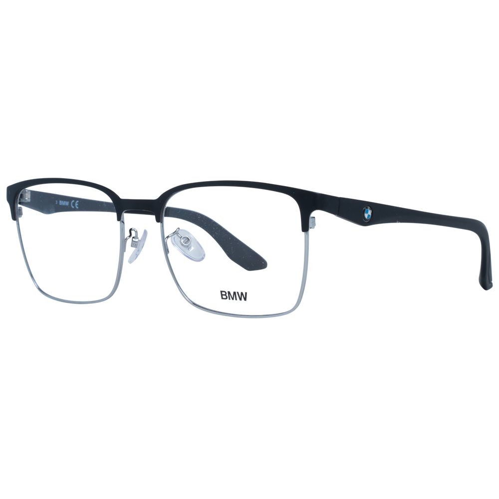 BMW Black Men Optical Frames with Multicolor Metal Frame and Demo Plastic Lenses