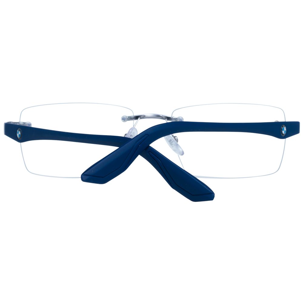 Trendy BMW Gray Men Optical Frames with Multicolor Metal & Plastic Frame and Demo Plastic Lenses
