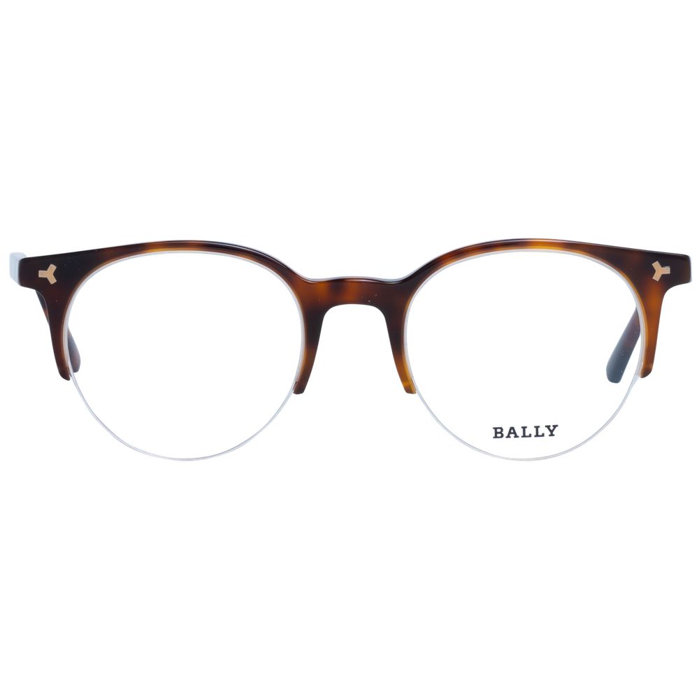 Unisex Brown Optical Frames with Demo Plastic Lenses