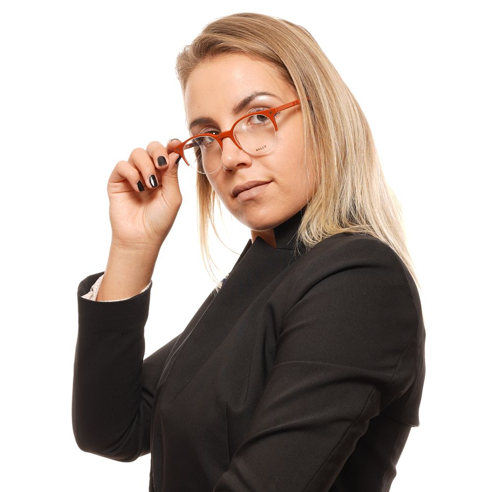 Unisex optical frames in brown with 42mm lenses height