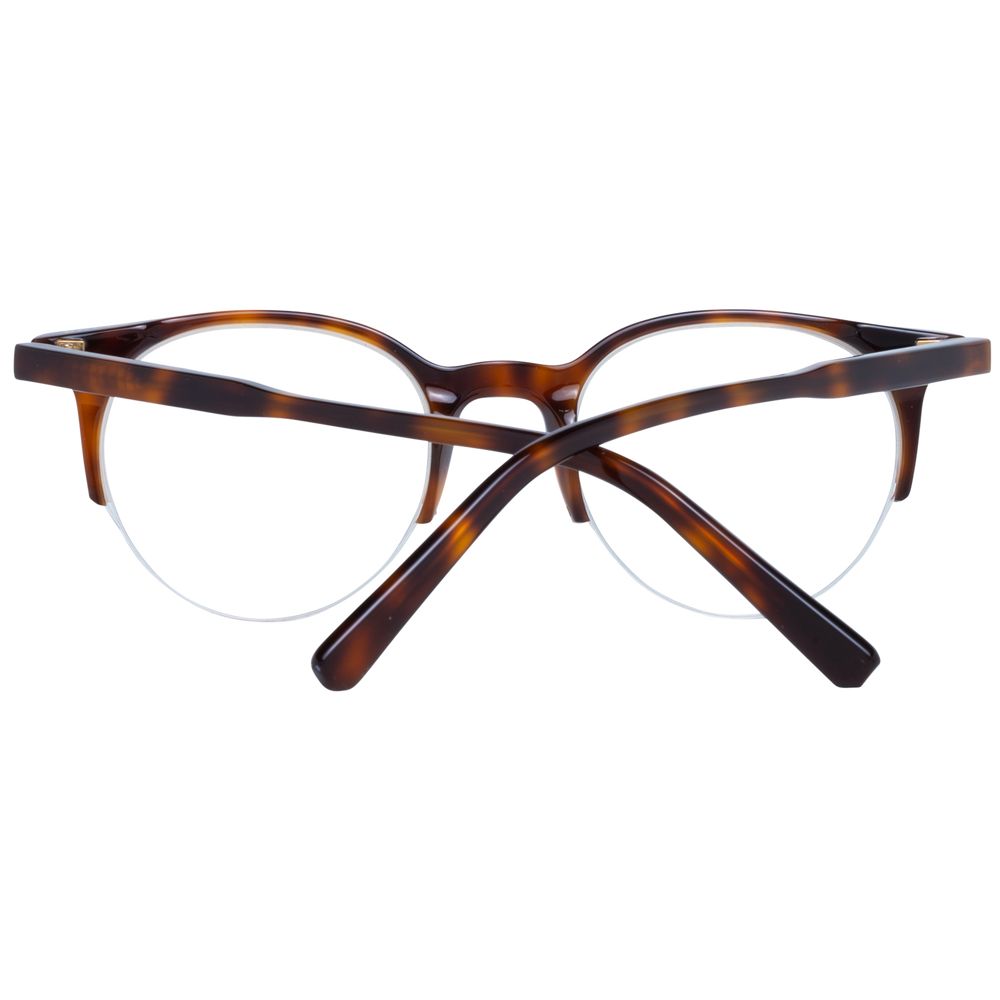 Round Brown Unisex Frames with 47-20-145 Size