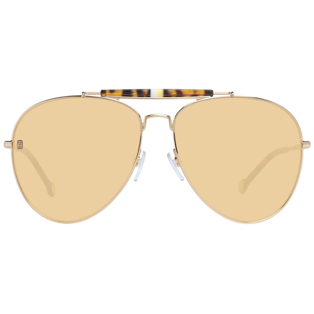 Tommy Hilfiger Gold Women Sunglasses with UV protection and sleek design