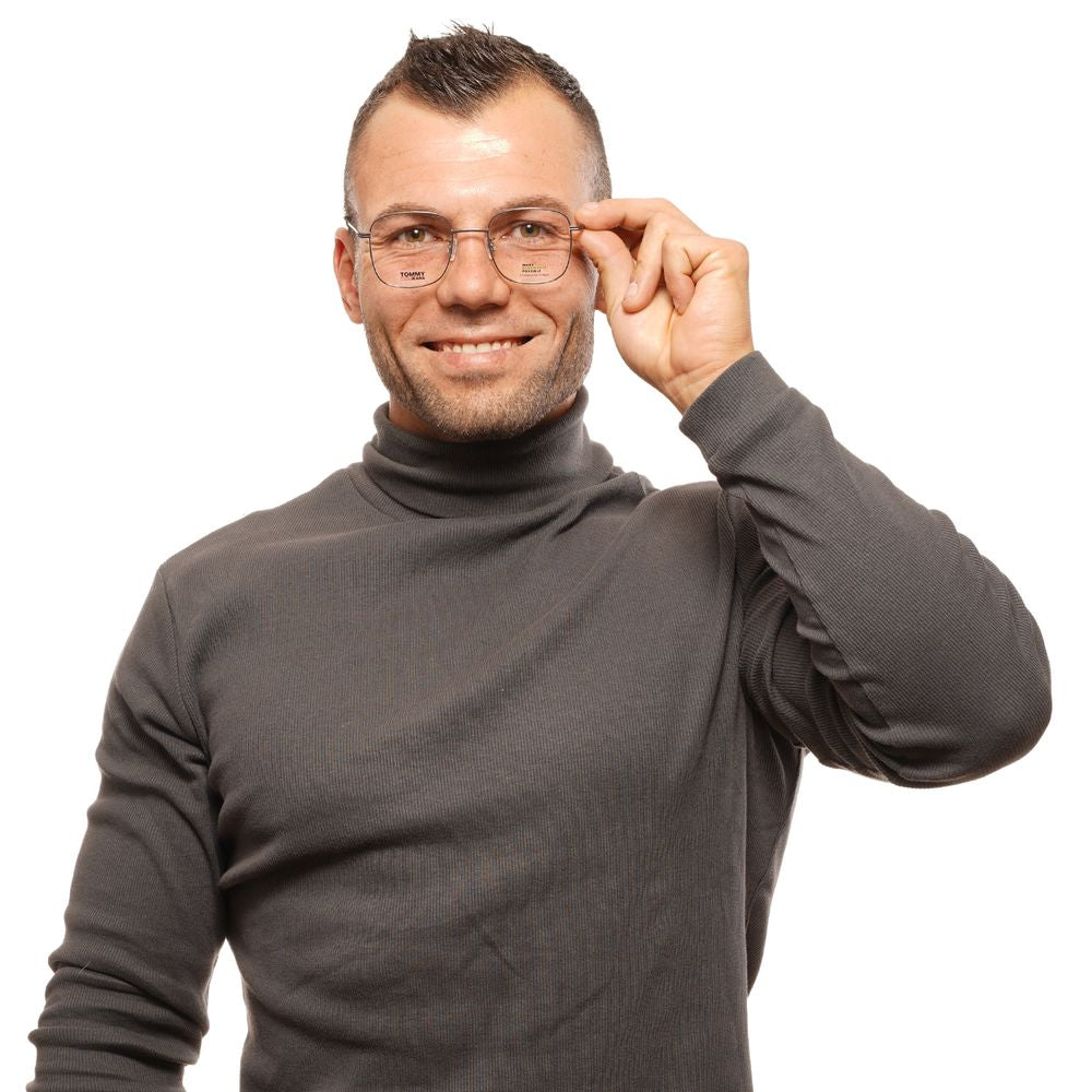 Gray unisex optical frames with multicolor metal & plastic frames and branded case included