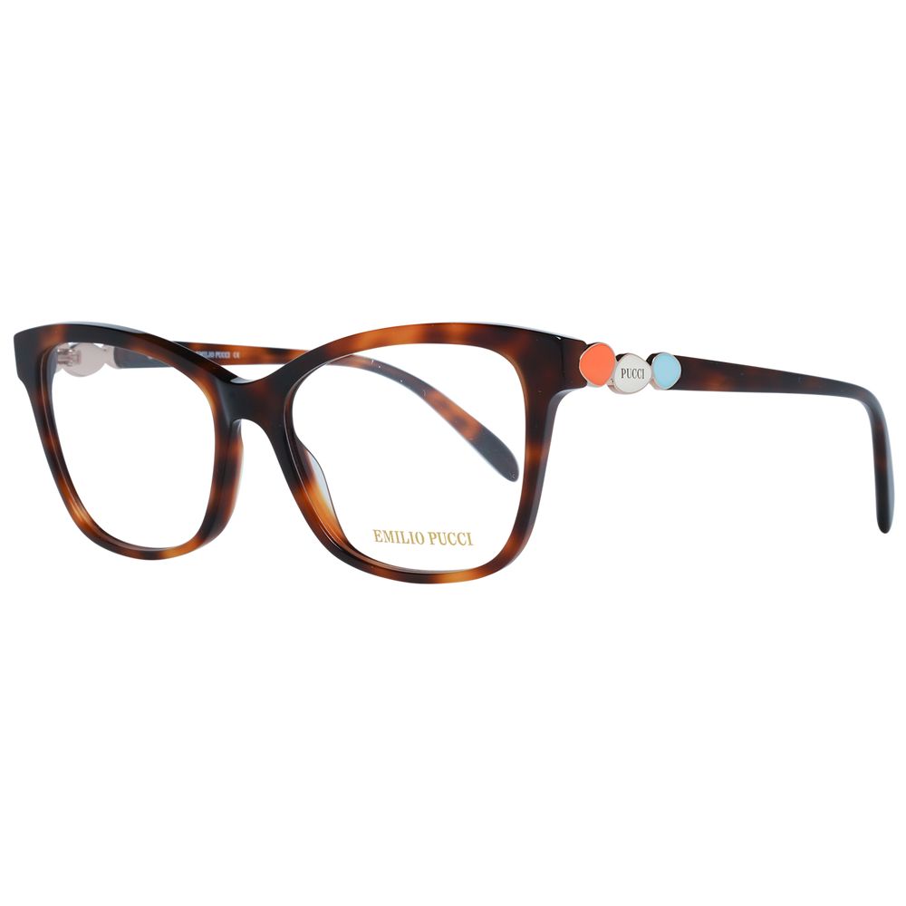 Emilio Pucci brown women optical frames with stylish and elegant design
